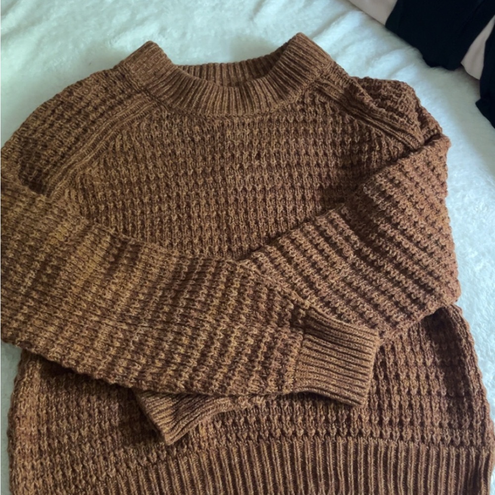 Universal Thread Chunky Brown Knit Sweater